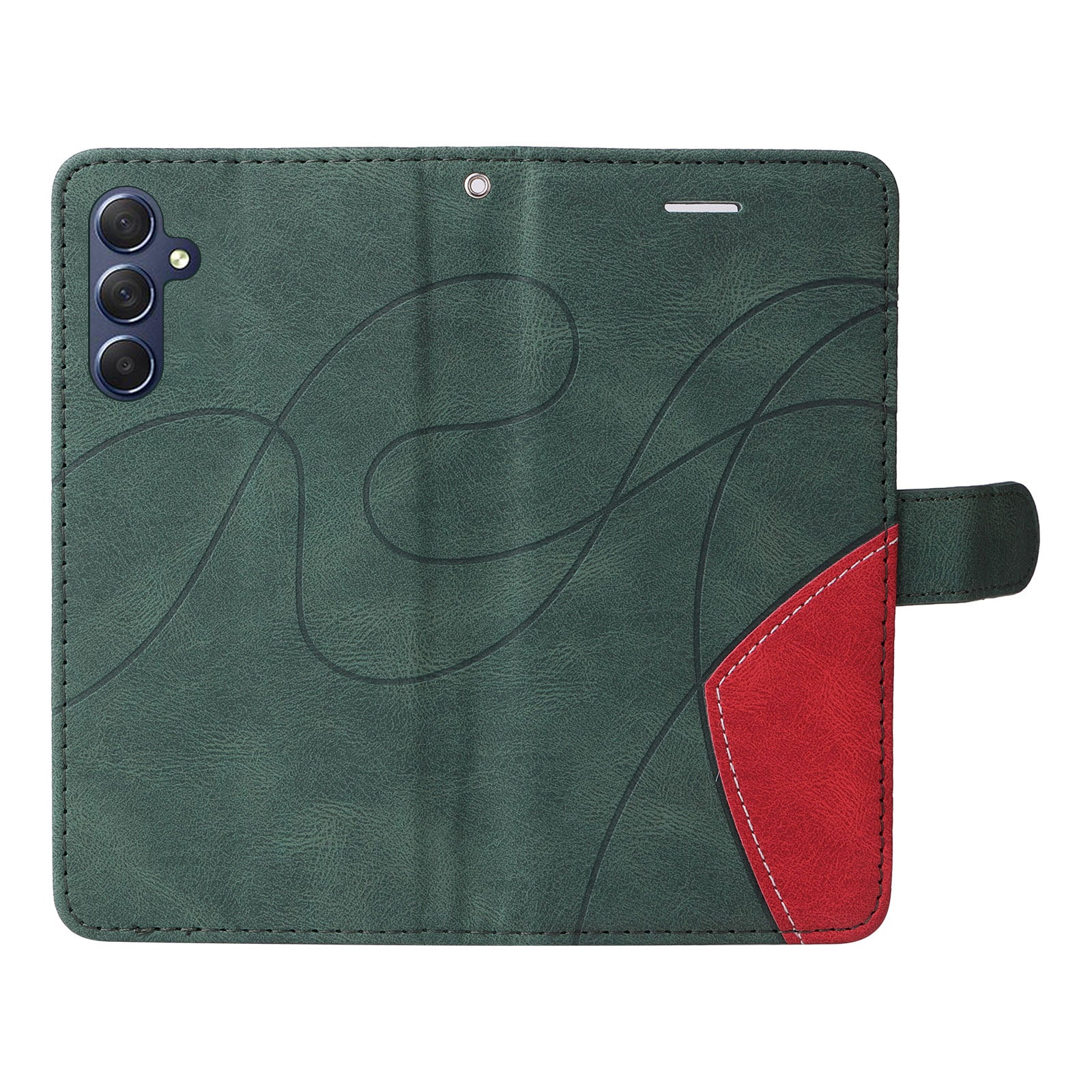 KT Leather Series-1 For Samsung Galaxy M54 5G / F54 5G PU Leather Wallet Case Dual-color Splicing Stand Cover KT Leather Series-1 For Samsung Galaxy M54 5G / F54 5G PU Leather Wallet Case Dual-color Splicing Stand Cover